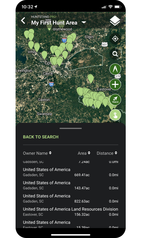 HuntStand App Screenshot