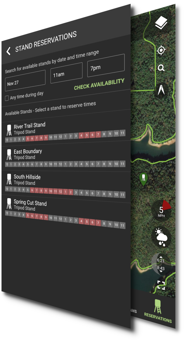 HuntStand App Screenshot